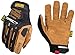 Mechanix Wear M-Pact Leather Gloves - Leather Impact-Resistant Work Gloves for Hand Support - Breathable Design - Shock Absorbing - Machine Washable - Brown/Black - Small