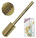 USA Beauticom Pana Brand Professional Large Smooth Round Top Dome Barrel Carbide Bit 3/32
