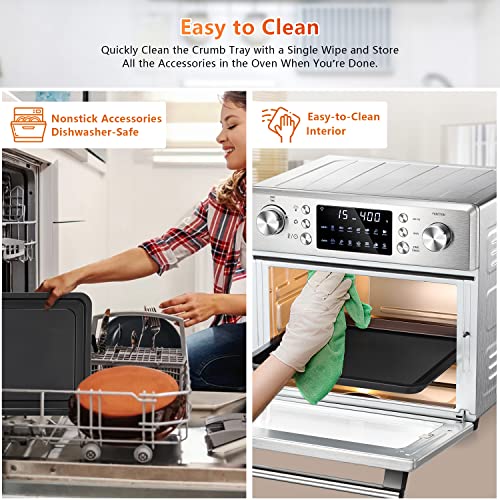 ZAFRO Air Fryer, Large Air fryer 14in1 Presets, Air Frier Cookers