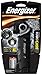 Energizer Hard Case Professional Swivel Head Flashlight, Black/Gray