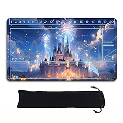 Lorcana Playmats Compatible TCG 24x14 Inches Gaming