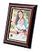 Kiera Grace Kylie Picture Frame, 4 by 6 Inch, Brown with Gold Line