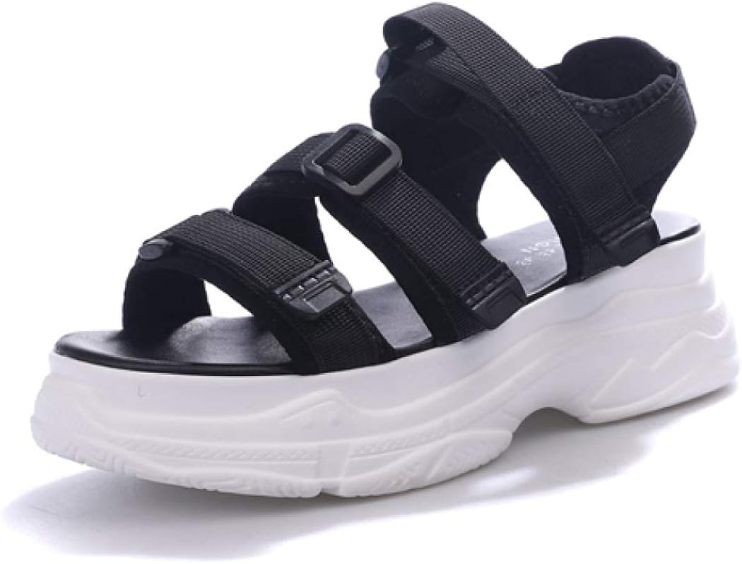 athletic platform sandals