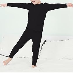 Boys Thermal Underwear Ultra Soft Kids Long Johns