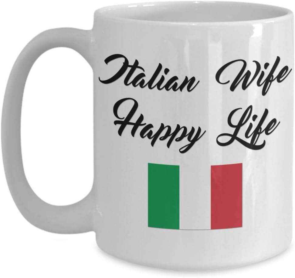 happy wife happy life mug