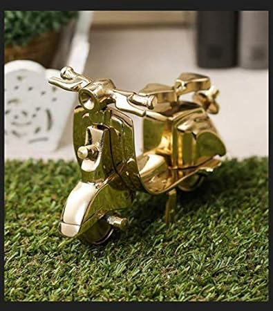 Buy Emerge Vintage Vespa Metallic Gold Finish Old Fashioned Showpiece Scooter 12 5 Cm Online At Low Prices In India Amazon In