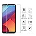 [2 Pack] LG G6 Screen Protector, Anti-Scratch Anti-Fingerprint Bubble Free Tempered Glass Film with Lifetime Replacement Warranty