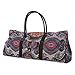 Kindfolk Yoga Mat Tote Bag Carrier Patterned Canvas with Pocket and Zipper
