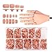Nail Tip 200pcs/pack Replacement Refill False Nail Fake Nails Tips Set For Practice Training Trainer Hand DIY Nail Art Salon Tips 5 Sizes