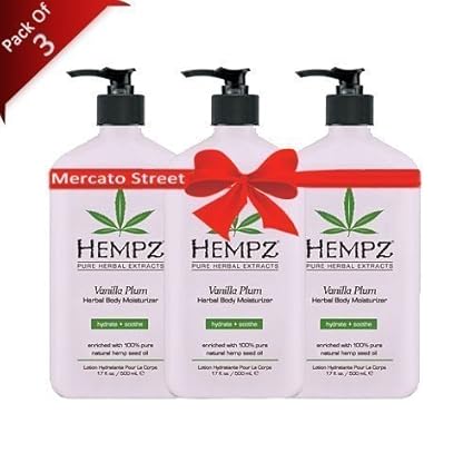 hempz vanilla plum body lotion