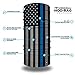 Thin Blue Line American Flag Bandana