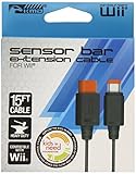 KMD Wii/Wii U Sensor Bar Extension Cable 15-Feet - Nintendo Wii