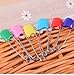 Two Size 14 Pcs Pins Baby Child Infant Kids Plastic Head Cloth Diaper Nappy Pins Safety Hold Clip Locking Cloth
