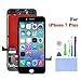 You Xin for iPhone 7 Plus Screen Replacement for LCD Display Screen Digitizer Frame Assembly Full Set with Free Tools and 3D Touch for iPhone 7 5.5 inch(Black)
