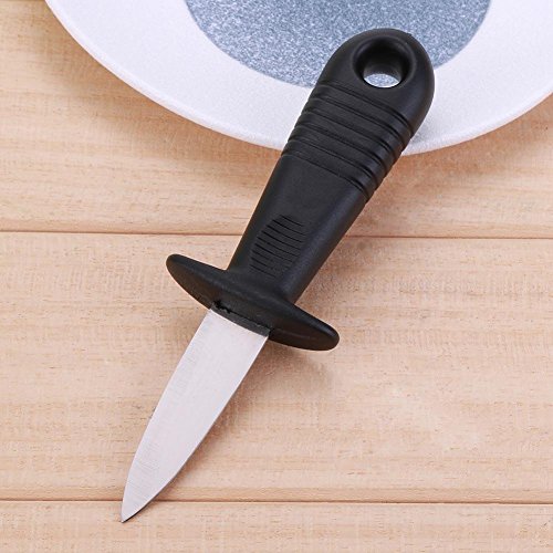 image for Whitelotous 1 Pcs Oyster Knife Seafood Scallop Shell Shucking Opener M