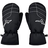 Mizuno Unisex Golf Mittens, Black, ONE Size FITS All