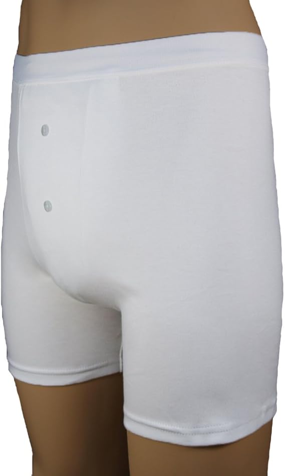 P&S Healthcare Large White Mens Incontinence Boxer Amazon.co.uk