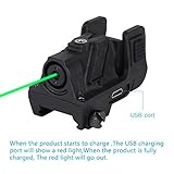 QR-Laser 03G(TM) Subcompact Green Dot Laser Sight with 20mm Rail Picatinny for Pistol