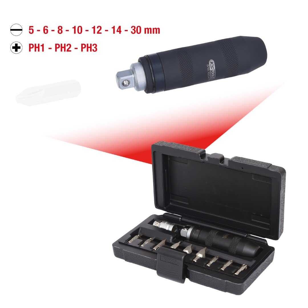 KS Tools 515.1003 1/2" Hand-Schlagschraubendreher-Satz, 11-tlg 2