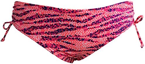 Qiaoer Women’s Plus Size Vintage Bikini Bottom Tie Side Hipster Beach Shorts (XXXL(46))