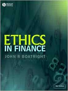 Ethics In Finance 9781405156004 Business Ethics Books