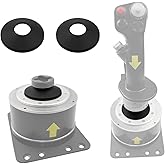 WELLMETE 2 Pack Silicone Dust Proof Cover for Flight Stick Base - Fully Compatible with THRUSTMASTER Hotas Warthog Flight Sti