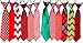 yagopet 10pcs/Pack Pet Ties for Christmas Large Dog Ties Xmas Dog Large Neckties 22inches Bow Ties Cat Dog Ties for Christmas Festival Dog Collar Dog Grooming Accessories