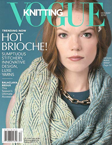 Vogue Knitting Holiday 2018 Hot Brioche