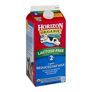 Image of Horizon Organic Lactose Free 2 Percent Reduced Fat Up Milk, 0.5 Gallon -- 6 per case.