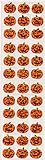 Glitter Mini Pumpkin Stickers - 2 Sheets