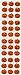 Glitter Mini Pumpkin Stickers - 2 Sheets