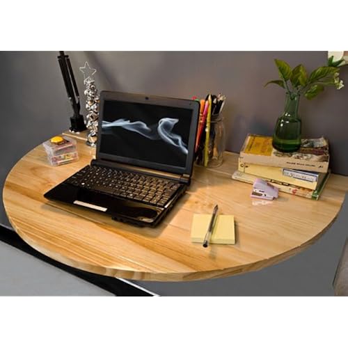 Haotian Wood Wall-mounted Drop-leaf Table, Balcony table,Folding Dining Table, Desk, 31.5inchx 20.4inchx 15.7inch, FWT10-N,Natural Home & Kitchen, Furniture