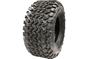 Ocelot P334 22x11-10 Golf Cart Tires - All Terrain Golf Cart Tires, 4-Ply Rated Quad Tire, Utility Terrain Golf Cart Mud Tires w/ 15.5 Millimeters Tread Depth, Carts with Wheels, Golf Cart Accessories