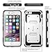 iPhone 6 Plus Case , i-Blason® [Armorbox] built-in Screen Protector **Full body** [Heavy Duty] Protection Shock Absorb Bumper Corner for Apple iPhone 6 Plus 5.5 inch (White)
