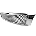 Advan-Emotion Polished Chrome 3D Mesh Grille