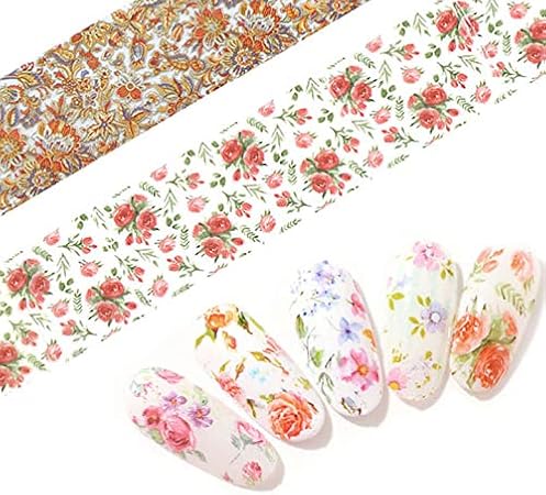 Amazon ネイル ホイル 1 フラワー エスニック 各種 1枚入り 16 エスニックペイズリーピンク系 プチココ フィルム その他 シール ステッカー 通販
