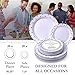 Elegant Silver and White Plastic Plate Set for Party, Includes 20 Dinner Plates (10.25”) & 20 Side Plates (7.5”), Heavy Duty Disposable Dinner Set for Holidays, Christmas, Events & Weddings - Dots