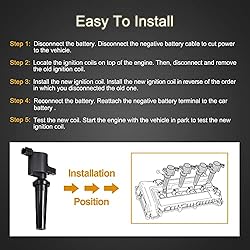 BDFHYK DG504 Ignition Coils Compatible with Ford