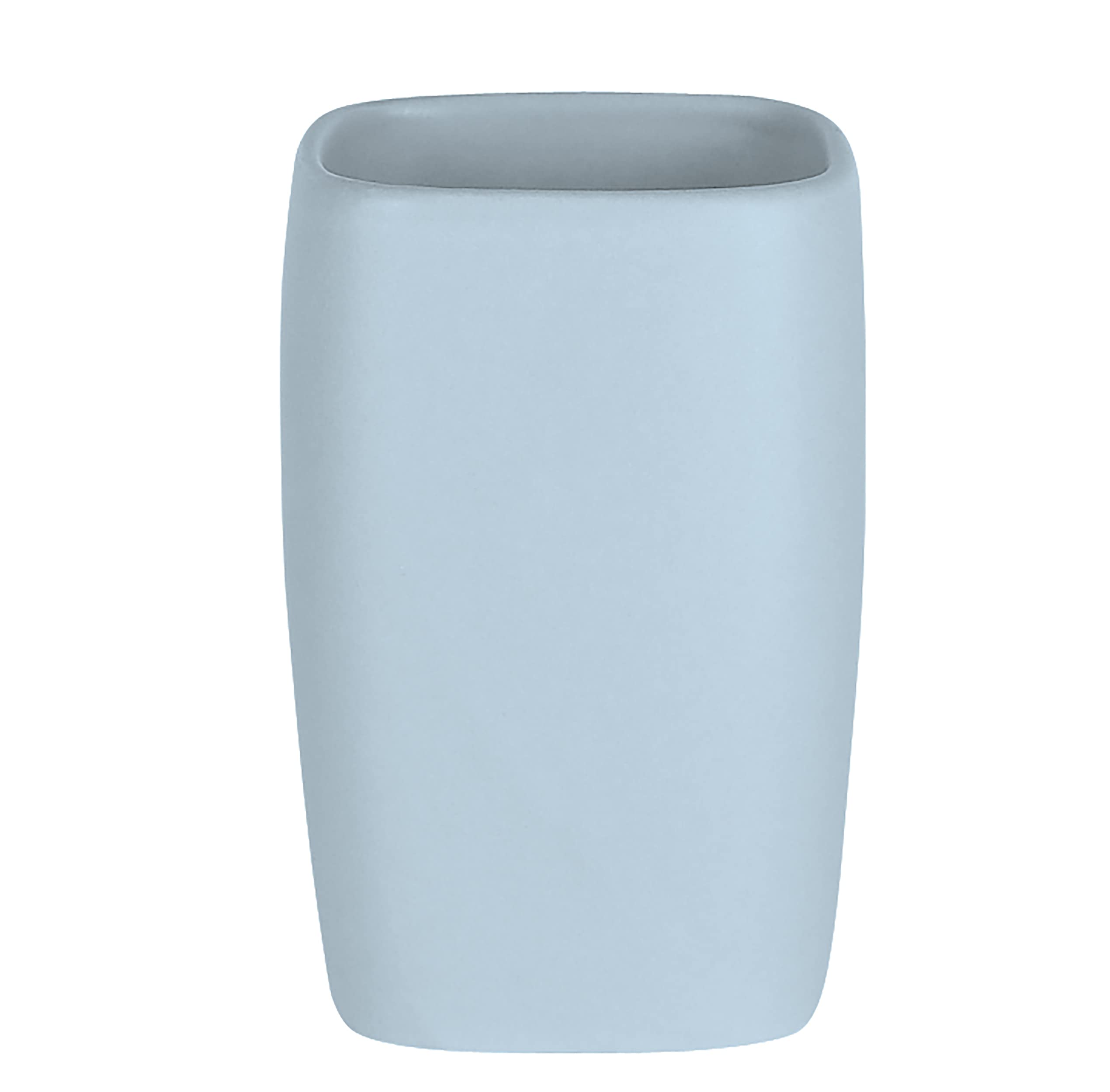 Spirella Toothbrush Holder Retro 7 x 11 cm Pastel Blue