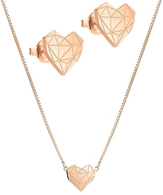 Liebeskind Berlin Schmuck-Set Edelstahl IP Roségold LS-0071-NE
