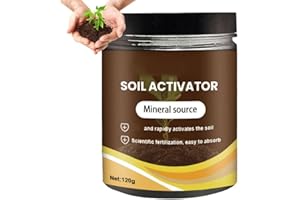 2026 New Soil Activated,New Organic Soil Activator & Plant Fertilizer for Raised Garden Beds&Grass&Potting Mix,120g Multifunc
