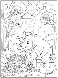 Livro Borboleta e o medo do escuro do Rinoceronte: Para Pintar