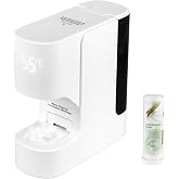 Hot Face Towel Dispenser, Mini Hot Facial Towel Warmer for SPA, AZ GOGO Hot Face Towel Heater Machine with Smart Voice Alerts, 55&deg;C(131&deg;F) Constant Temp, 5-Second Fast Heating, 20 Compressed Towels