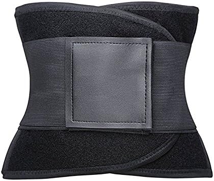 Waist Support Trimmer Belt Workout Exercise with Adjustable Wrap for Stomach and Back Support Large - WSB36CL