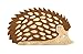 Evergreen Flag Natural Coconut Fiber Coir Hedgehog Shaped Welcome Mat 28” x 16”
