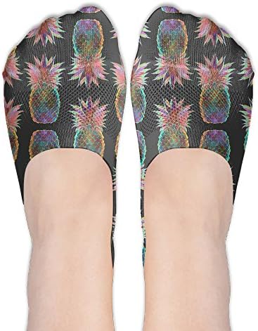 Pineapple Silhouette Women's Casual No Show Socks