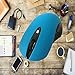 HushUp Ergonomic Silent Mouse 100% Noise Reduction & Adjustable DPI Mouse Sensitivity - BLUE