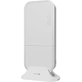 Mikrotik wAP ax US Version (wAPG-5HaxD2HaxD-US) Dual-Chain Wi-Fi 6 (802.11ax), 2x2 MIMO, Weatherproof Design for Indoor and Outdoor use