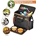 BABYLTRL Dog Travel Bag - Airline Approved Pet Food Carrier Bag for Dogs - Includes 1 Pet Travel Tote, 2 Dog Food Containers, 2 Collapsible Dog Bowls
