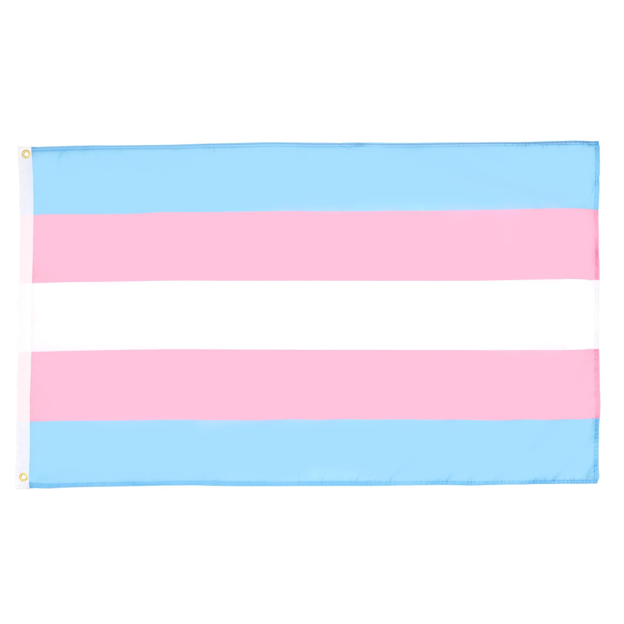 AZ FLAG - Transgender Flag - 2x3 Ft - 100D Polyester Rainbow Banner with Two Metal Grommets - Fade Resistant - Vivid Colors - 2' x 3' Feet - 90x60 Cm — image 1